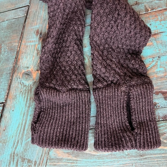 Lululemon Yogi Crew Sweater Heathered Black  Size Small Activewear Casual Knit - Picture 11 of 12